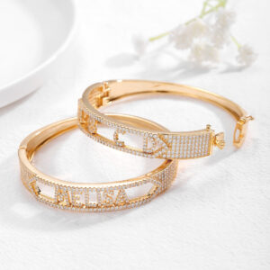 Iced Out Custom Bling Bangle